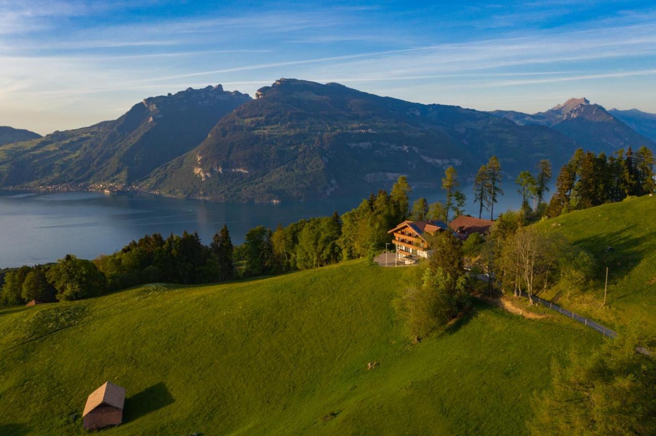 Auszeit-Hotel Z Aeschiried Aeschi Bei Spiez Exterior foto