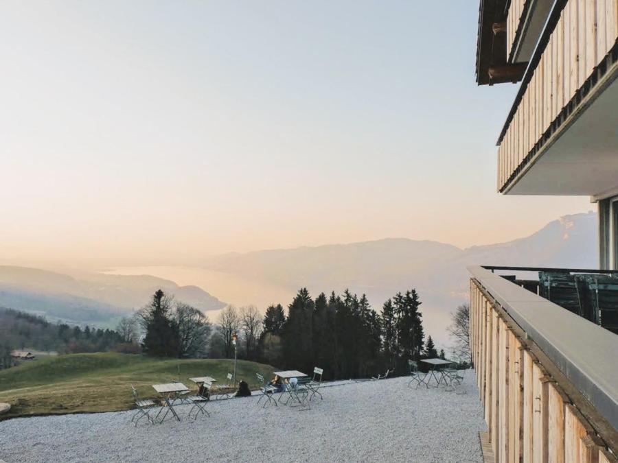 Auszeit-Hotel Z Aeschiried Aeschi Bei Spiez Exterior foto