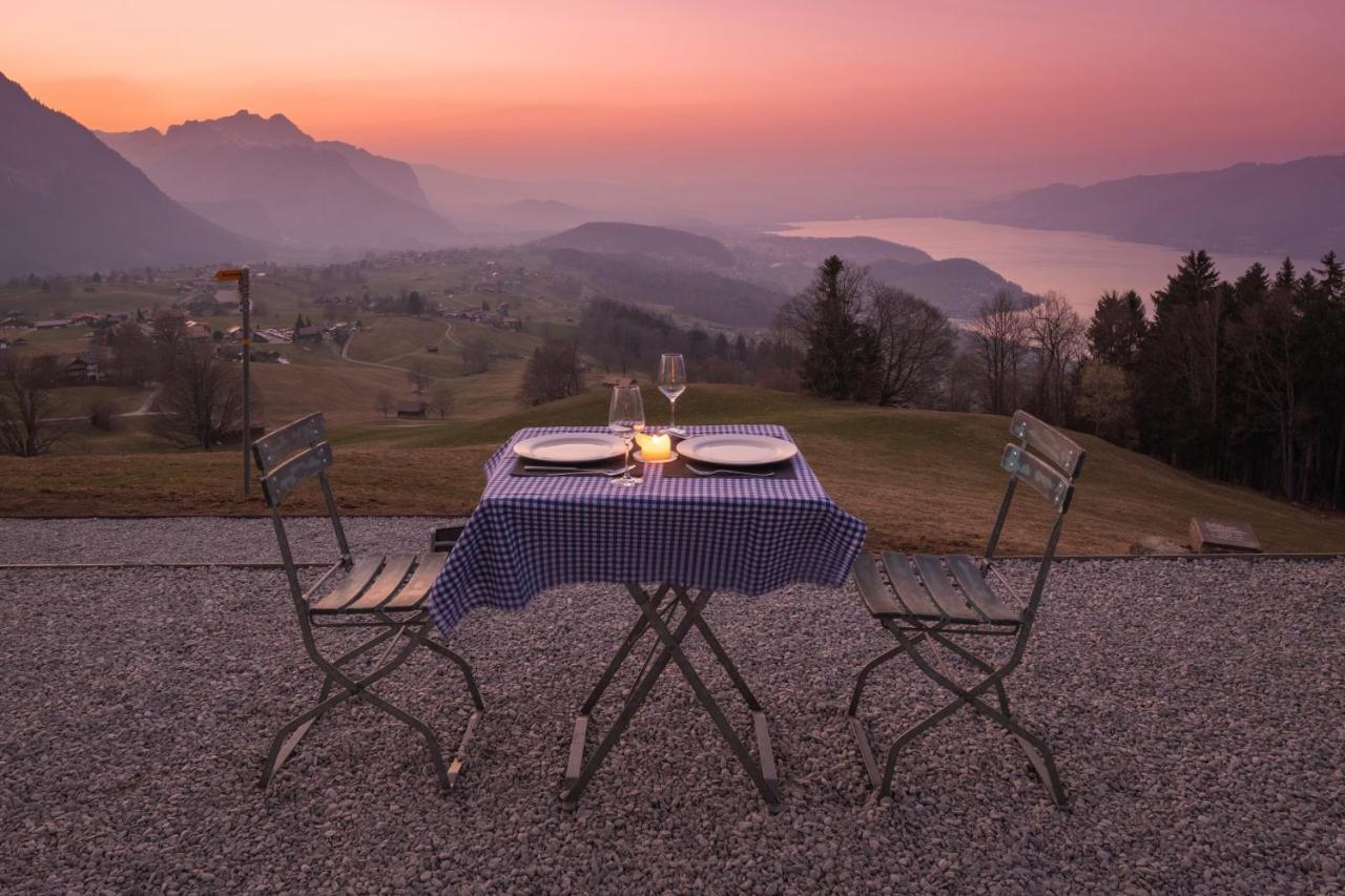 Auszeit-Hotel Z Aeschiried Aeschi Bei Spiez Exterior foto