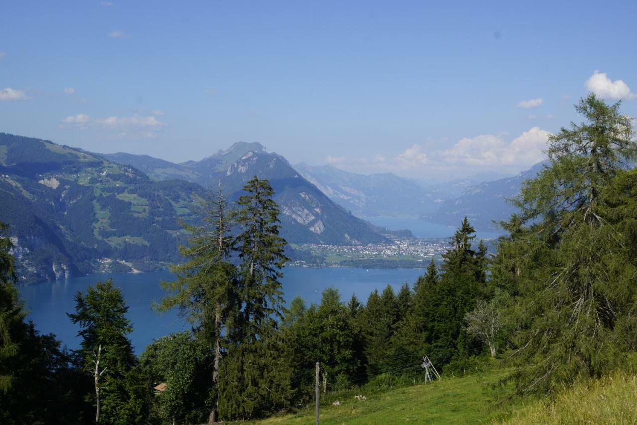 Auszeit-Hotel Z Aeschiried Aeschi Bei Spiez Exterior foto